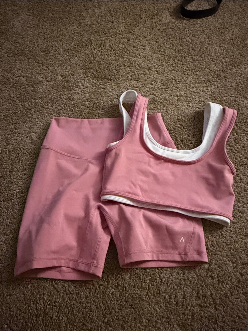 acta pink activewear set